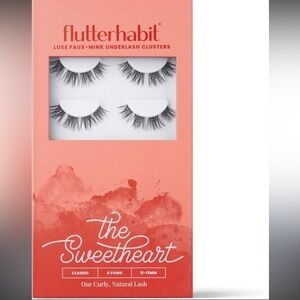 NIB FlutterHabit The Sweetheart Eyelashes Kit